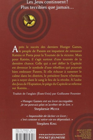 Hunger Games - Tome 2 : L'embrasement